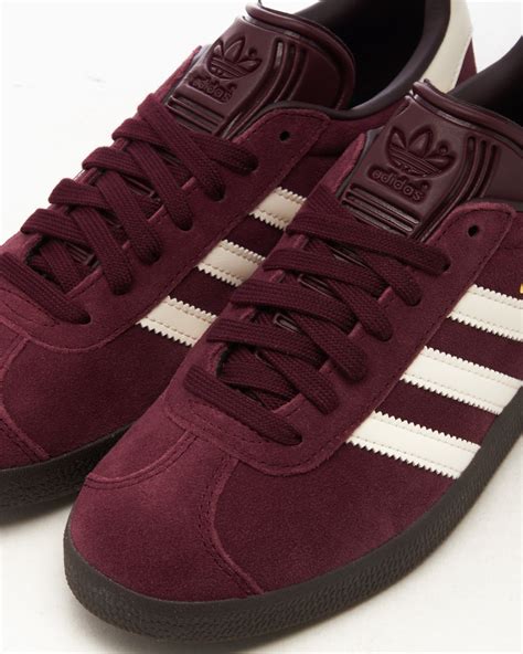 adidas gazelle heren bordeaux rood|adidas gazelle schoenen.